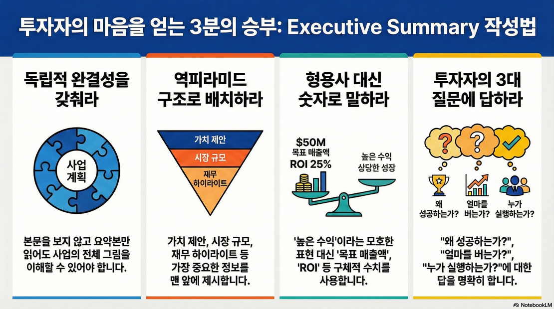 4-2. 투자자에게 어필하는 Executive Summary의 중요성