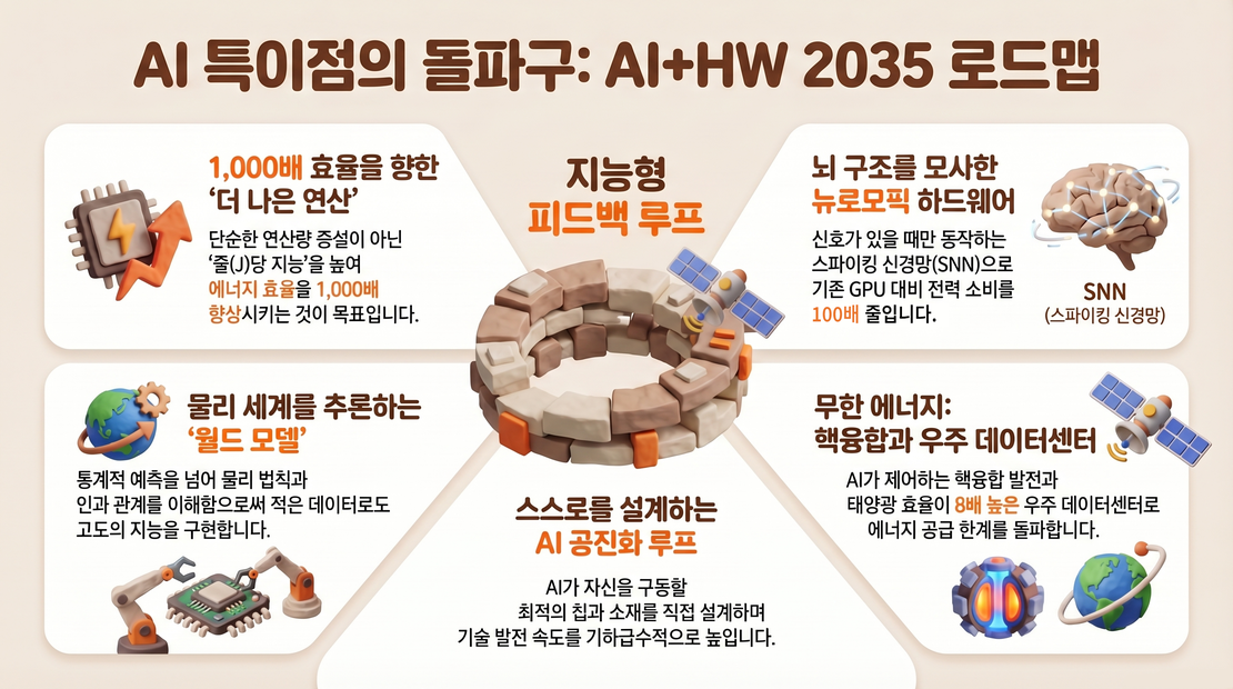 4. 장벽을 허물 새로운 트리거 - AI+HW 2035 로드맵과 미래기술이 제시하는 한계 극복의 경로