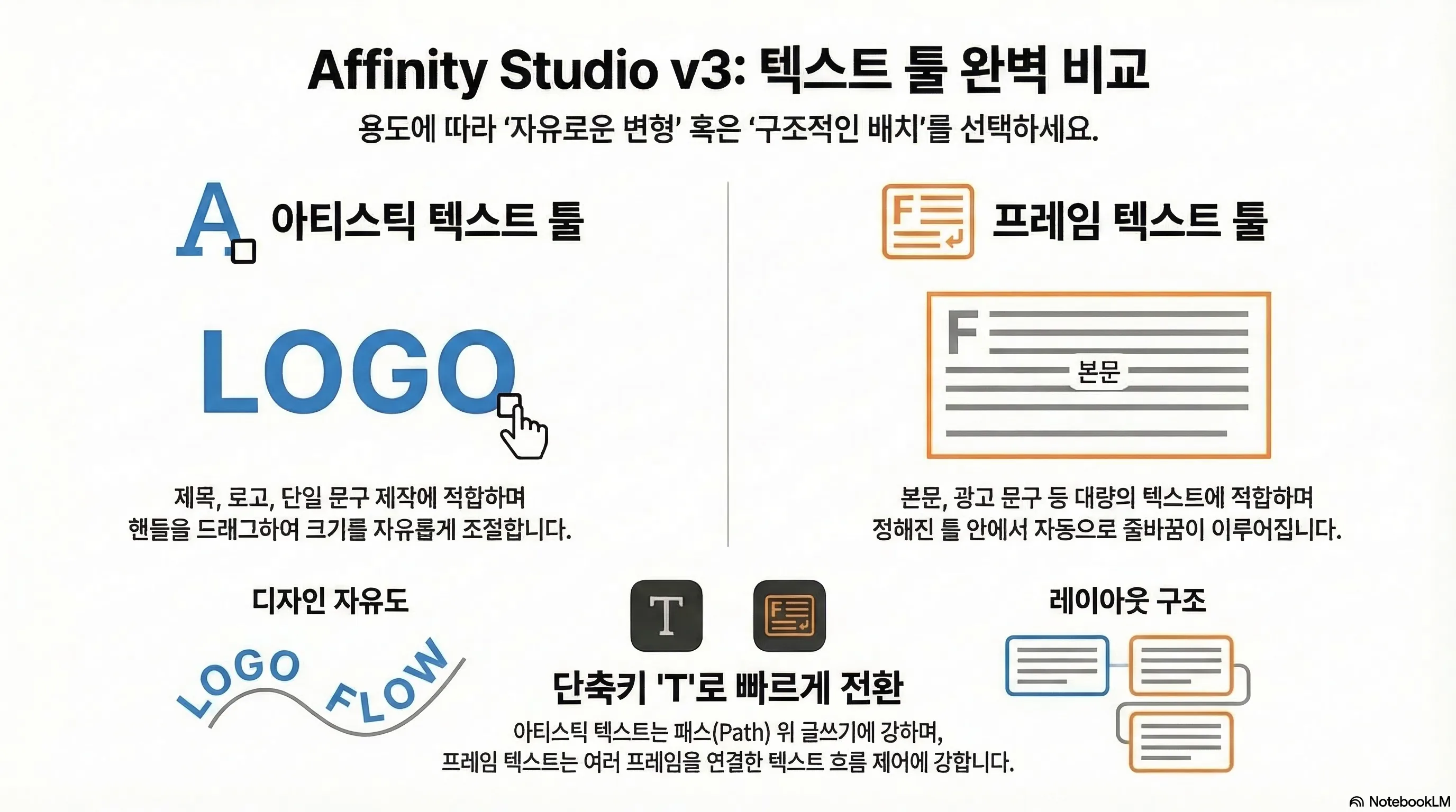 Affinity Chapter 5_01. 텍스트 툴 사용 방법