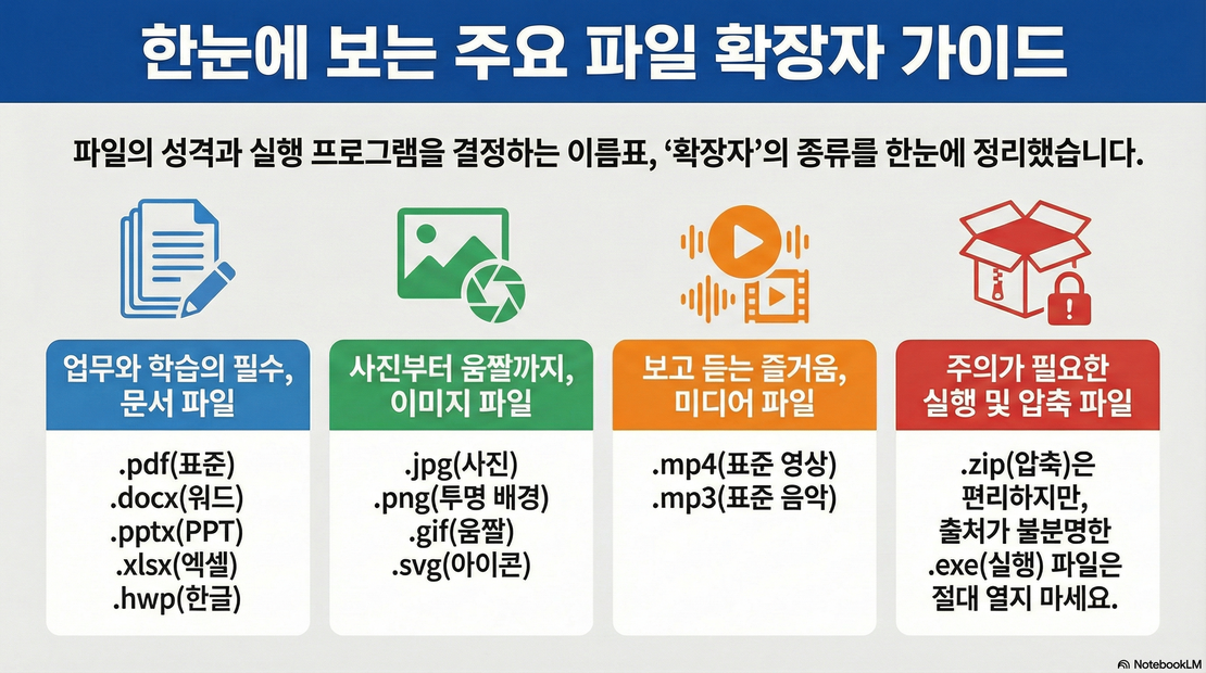 컴퓨터의 기초 - 확장자