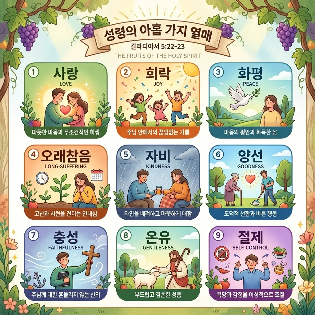 갈라디아서 5장 성령의 열매 해설